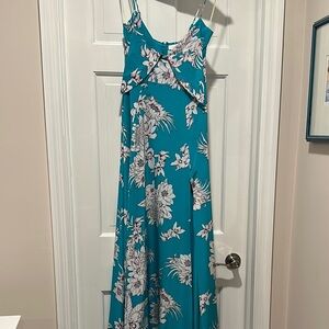Yumi Kim Blue Spaghetti Strap Sleeveless Sundress